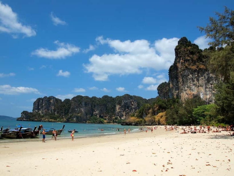 Krabi: Railay Beach & Caves + Jurassic World : Rebirth Sites - Phra Nang Beach and swimming time for a proper finale