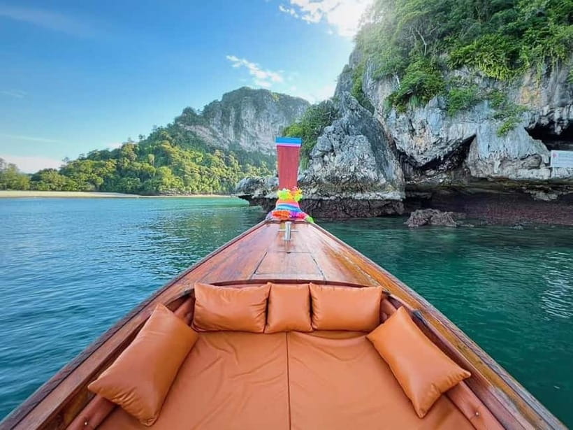 Krabi: Railay Phra Nang & Diamond Cave Sunset Plankton Tour - Railay Beach Sunset Time: Freedom, Photos, and Beach Energy
