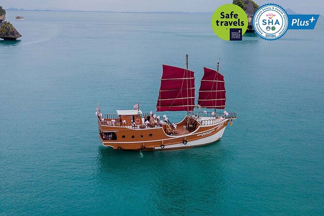Krabi Romantic Sunset Cruise with BBQ Seafood Dinner by Krabi Sea Cruise - Chicken Rock Stop: Your First Snorkel and Swim Session