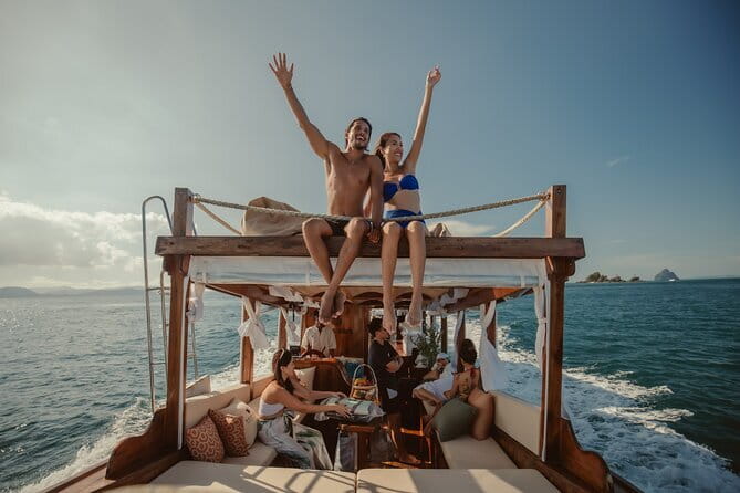 Krabi Seven Island Tour by Luxury Longtail Boat with Snorkeling - Railay Bay drive, then the longtail day really starts