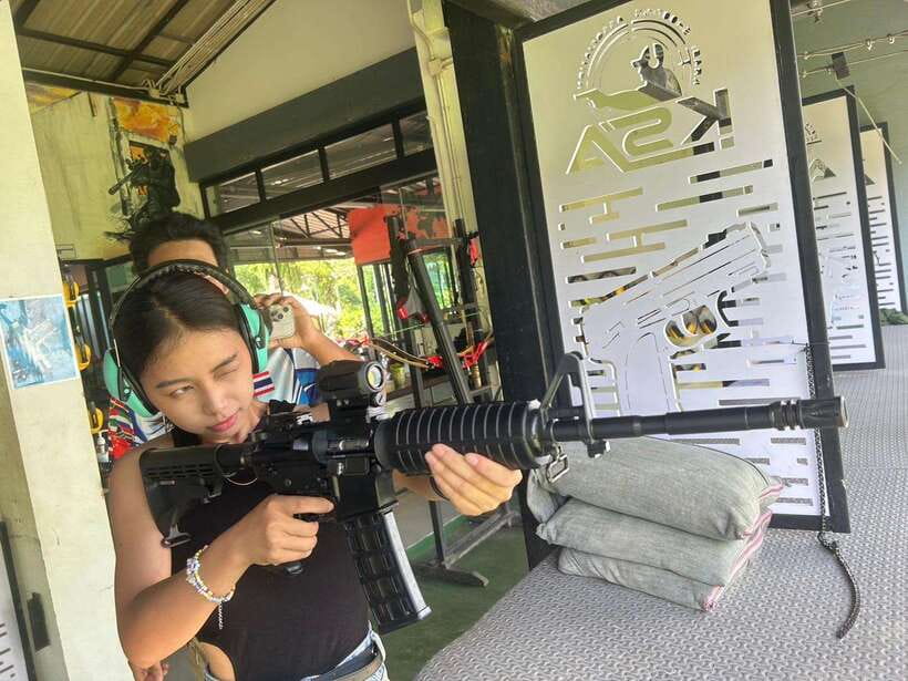 Krabi shooting range(.22 LRM4, .10 bullet) - Why This Krabi Shooting Range Feels More Useful Than Just Shooting Photos