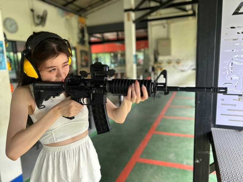 Krabi shooting range(.22 LRM4, .10 bullet) - Practical Tips So Your Day Runs Smooth in Krabi
