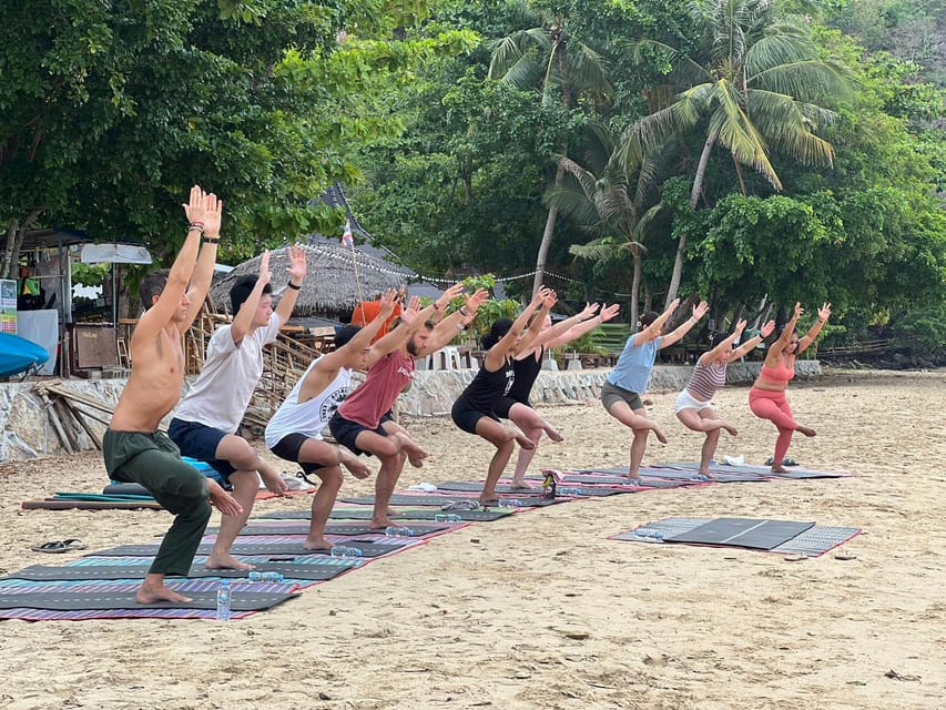 Krabi: Sunrise Yoga Balance Join-in Class - The 90-minute flow: warm-up, balance poses, and a calm finish