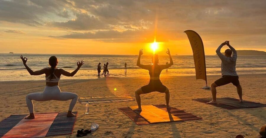 Krabi: Sunset Yoga Balance Join-in Class - Beach practice, plus the rain plan that keeps your evening alive