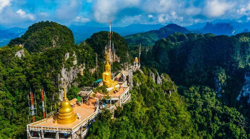 Krabi: Tiger Cave Temple, Emerald Pool and Hot Springs Tour - Stop 1: Emerald Pool swim, forest shade, and the best timing