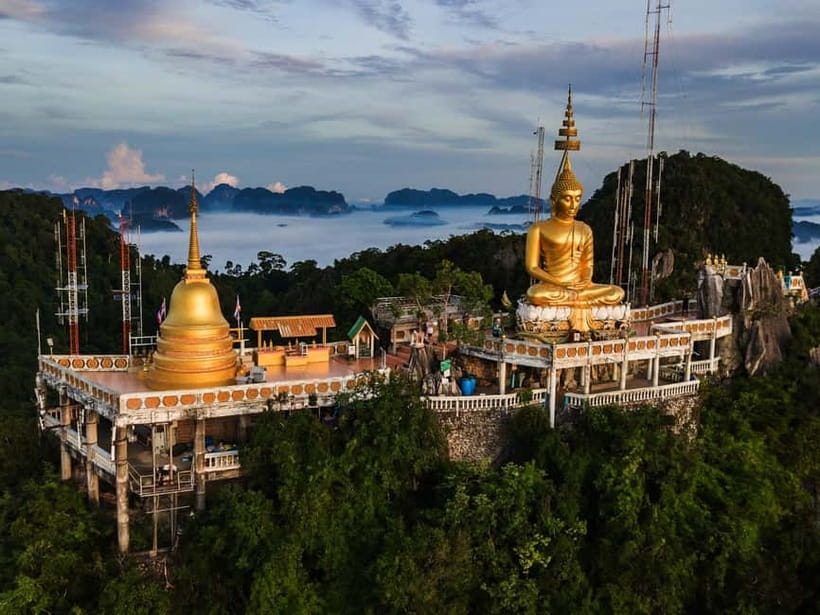 Krabi: Tiger Cave Temple Sunset Tour - The golden Buddha viewpoint, and why it is more than a photo stop