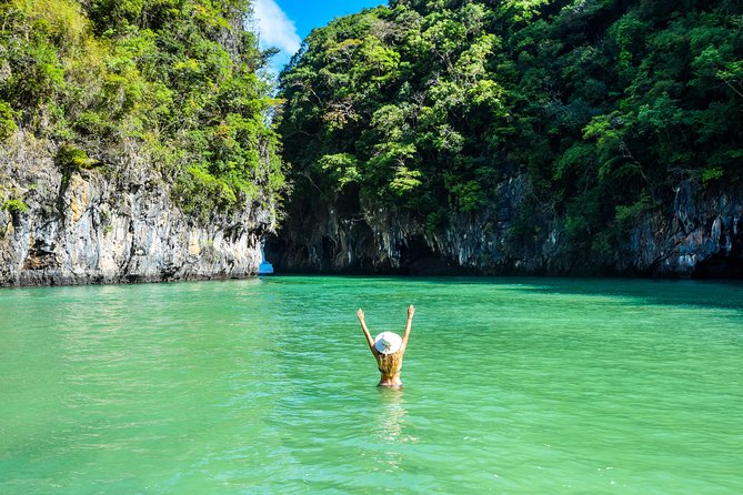 Krabi to James Bond and Hong Islands Offbeat Speedboat Tour - Hong Island: a short lagoon stop where swimming and snorkeling feel central