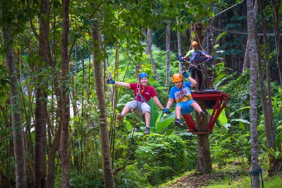 Krabi: Ultimate Zipline Games Challenge - Getting There: Ao Nang, Ao Nam Mao, Railay, Ton Sai, and Transfers