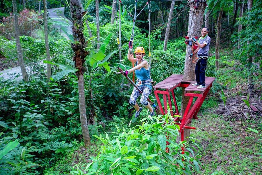 Krabi: Ultimate Zipline Games Challenge - Views From 5 to 7 Meters, and How to Set Expectations