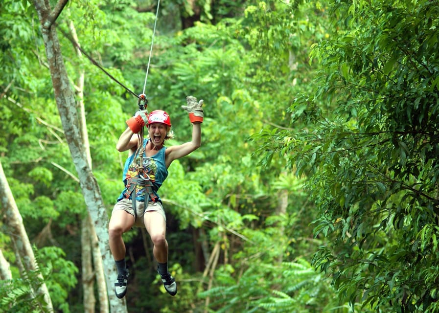 Krabi: Zipline, ATV & Top Rope Climbing Experience - Soaring Above Krabi Jungle Canopy: What the Ziplines Really Deliver