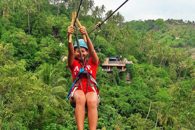 Lamai Viewpoint Zip lining with Cable Car and Panoramic View - The Zipline Run: Two Glides, One Course, and What to Expect