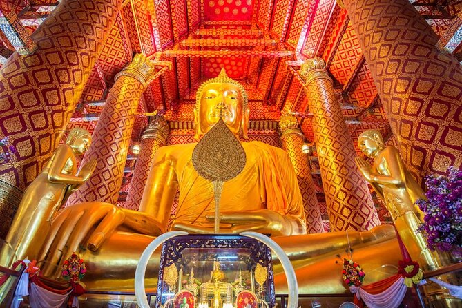 Lopburi Monkey Temple & Ayutthaya Old City Tour From Bangkok - Wat Yai Chaya Mongkhon: the prang you see from everywhere