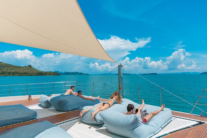 Luxury Boat to James Bond Islands with Lunch and Sunset Dinner - What You’re Really Buying: a catamaran day that feels like a floating resort