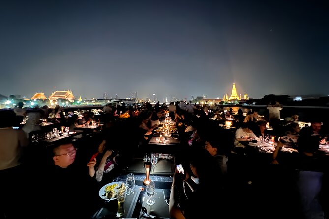 Luxury Dinner Cruise with Guide and Transfer (Opt. Executive Van) - Rama VII Bridge to your table: what you see from the boat at night