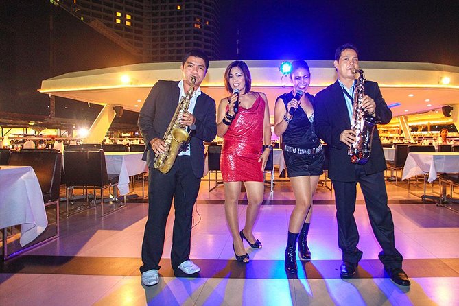 Luxury Dinner on Chao Phraya Princess River Cruise with Pickup (SHA Plus) - Buffet Dinner Plus Live Violin and Sax: The Fun Part