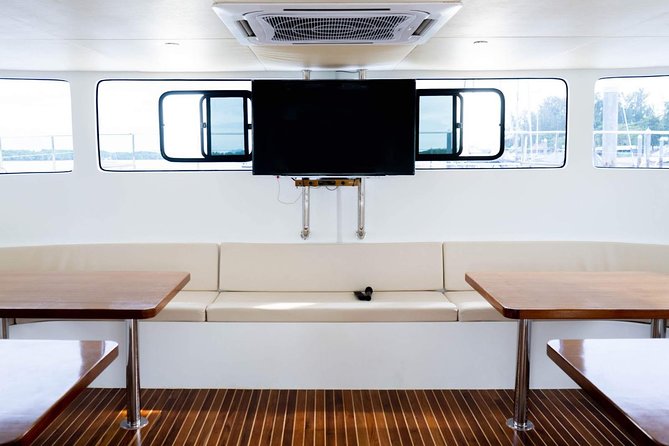 Luxury Sunset Cruise at Krabi's Coastlin with Power Catamaran - BBQ dinner, canapes, and dessert you can actually look forward to