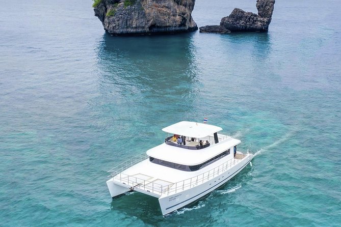 Luxury Sunset Cruise at Krabi's Coastlin with Power Catamaran - Chicken Island and Thale Waek: short stops that actually earn their minutes