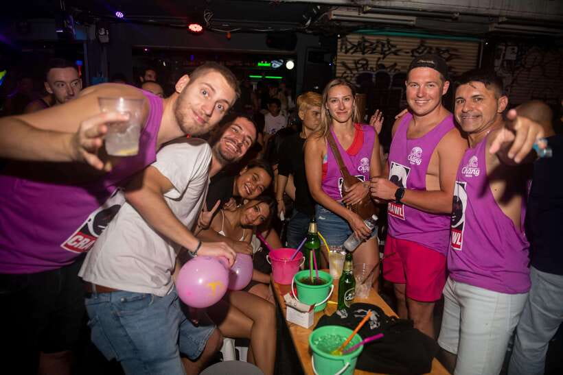 Mad Monkey Bangkok Pub Crawl - The 10:30 PM move to Khao San Road: Best Friend bar energy without the guesswork