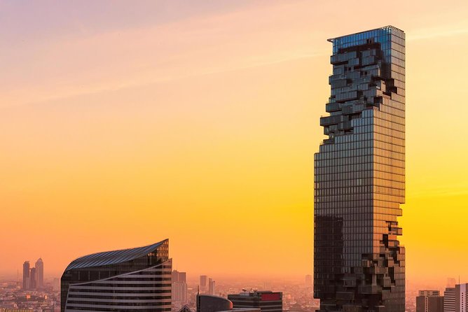 Mahanakhon Building Skywalk - Free Upgrade to Rooftop - What the views look like, and why the height matters