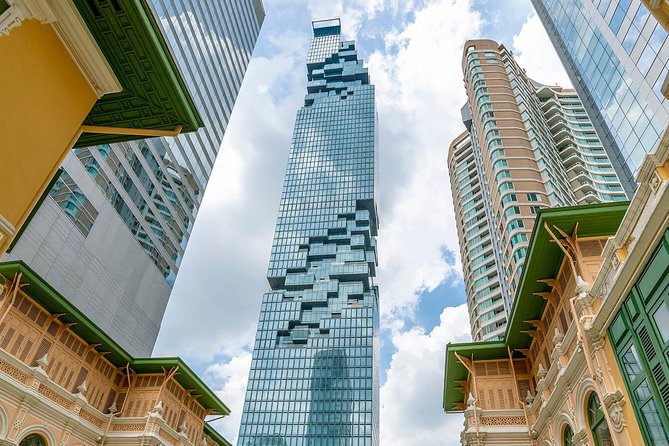 Mahanakhon Building Skywalk - Free Upgrade to Rooftop - Getting to King Power Mahanakhon without stress