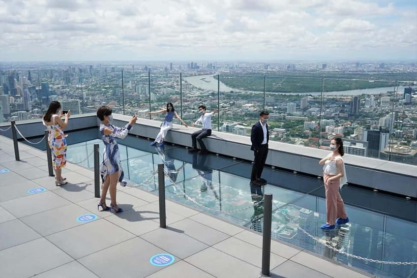 Mahanakhon SkyWalk Entry Ticket - 78th floor outdoor SkyWalk glass tray: the height moment at 314 meters