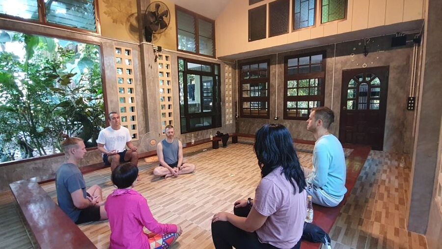 Meditation Retreat and Self-Care in Nature - Tea or coffee in the garden, plus those thoughtful extras