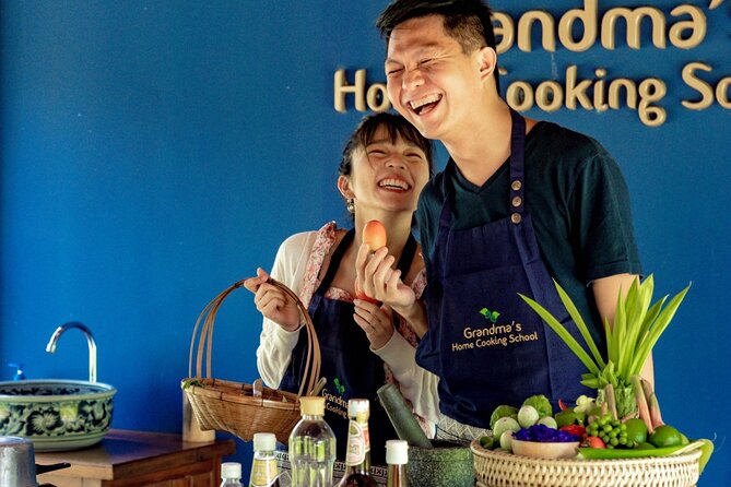 Morning Thai Cooking with Grandma - Market Visit & Farm Tour - Take-Home Recipes That Actually Help: QR E-Book Notes
