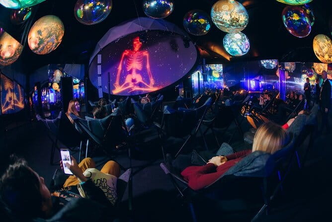 Mystic Universe Exhibition - Inside the Mystic Universe domes: the 360-degree experience