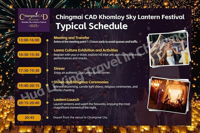 Official Ticket: 2026 Chiang Mai CAD Yi Peng Sky Lantern Festival - What the 2026 Chiang Mai CAD Yi Peng ticket really includes