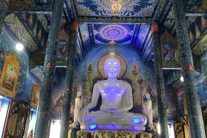 One Day Tour Chiang Rai(White Temple , Blue Temple, Black House) Private Tour - Wat Rong Khun White Temple: plan your photos and your order