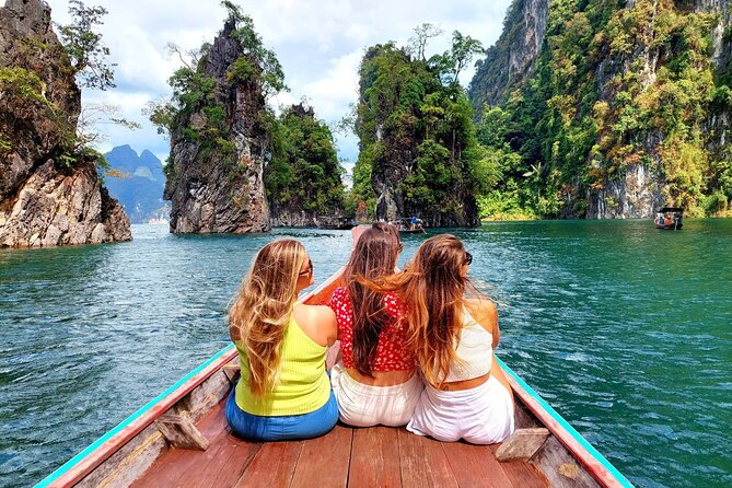 One Day Tour Khao Sok Cheow Lan Lake from Krabi - The longtail boat cruise on Cheow Lan Lake