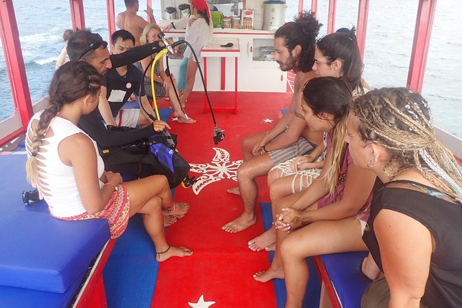 PADI Discover Scuba Diving in Koh Tao - half day and two dives - Scuba Birds boat ride, what you’re taught before your first breath
