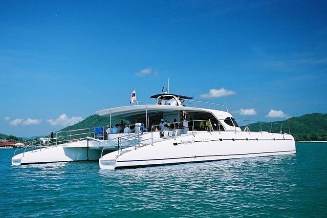 Pattaya: 3 Islands one day trip on Catamaran with Lunch - Pattaya Catamaran Day Trip: The 8-Hour Rhythm and Pickup Convenience