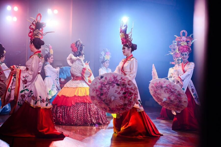 Pattaya: Alcazar Cabaret Discounted Admission Ticket - Global Dance Moments, from Korean Fan Moves to Thai Themes