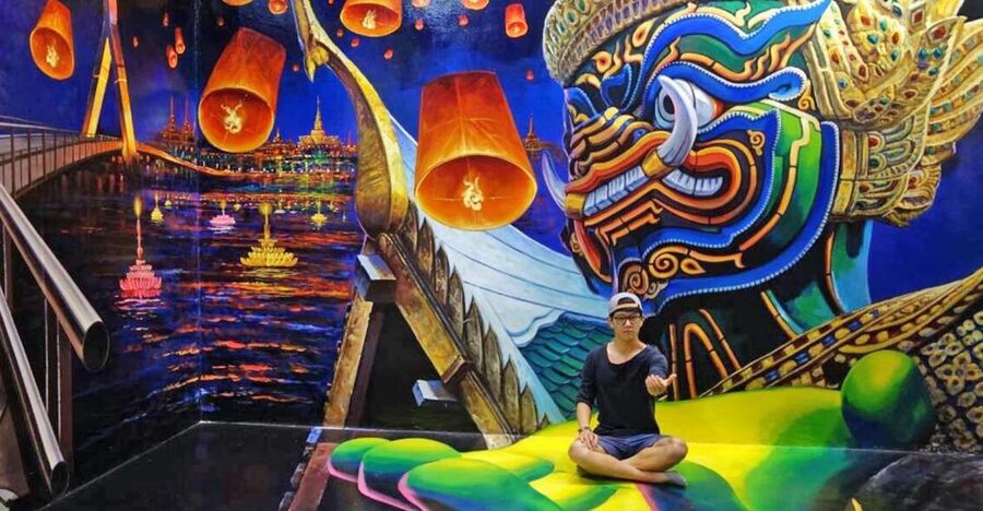 Pattaya: Art in Paradise 3D Museum Discounted Ticket - Giant cats and dinosaur moments: the scenes kids and adults love