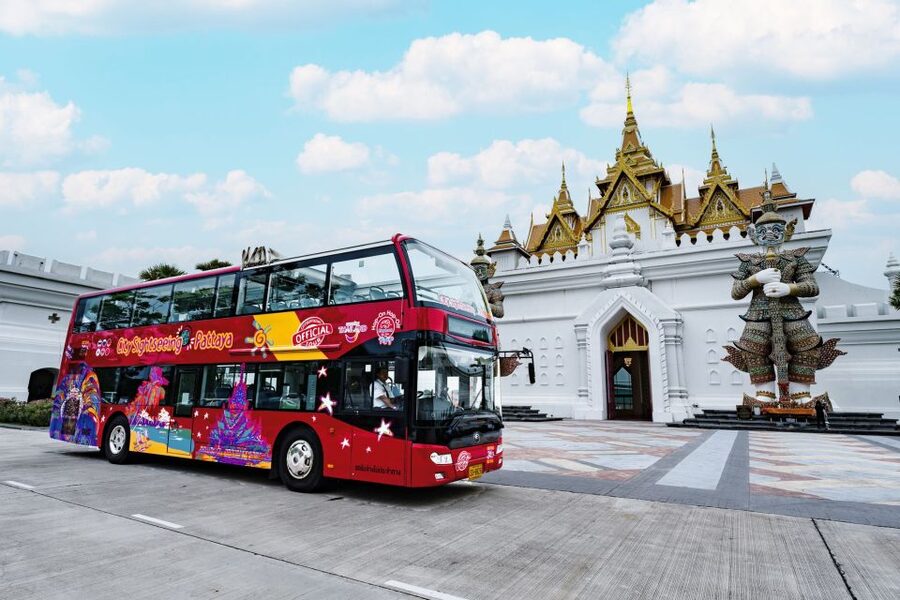 Pattaya: City Sightseeing Hop-On Hop-Off Bus Tour - Riding the Route: Audio, Languages, and Comfort