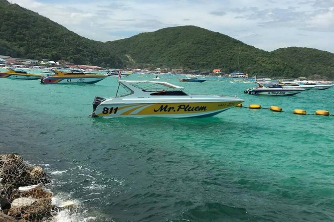 Pattaya : Coral Island Tour by Speedboat with Indian Lunch & Pick Up from Hotel - Pickup, Group Size, and Getting to the Pier Smoothly
