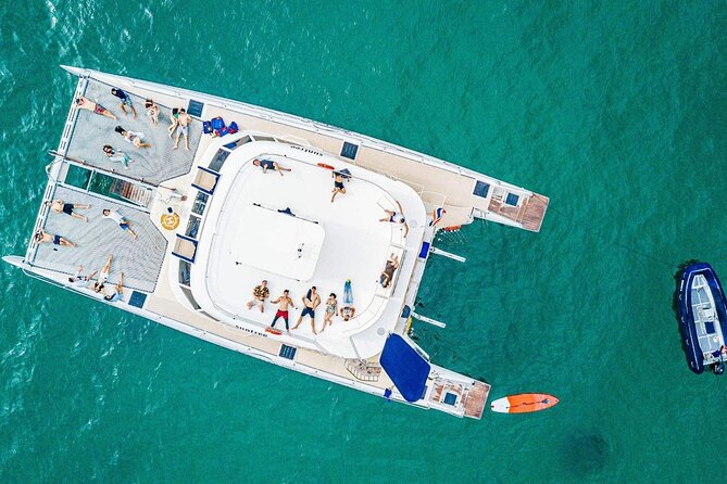 Pattaya Full-Day 3 Tropical Island tour Snorkeling Cruise Buffet - From Pattaya pickup to Serenity Yachting marina, this day starts easy