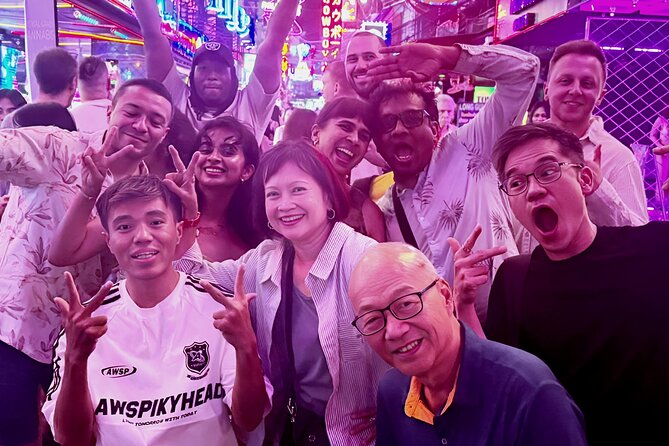 Pattaya: Rooftop, Nightclubs, Nightmarket & Walking Street - Stop 3: Major Cineplex and Indy Market area, night-market atmosphere near the action