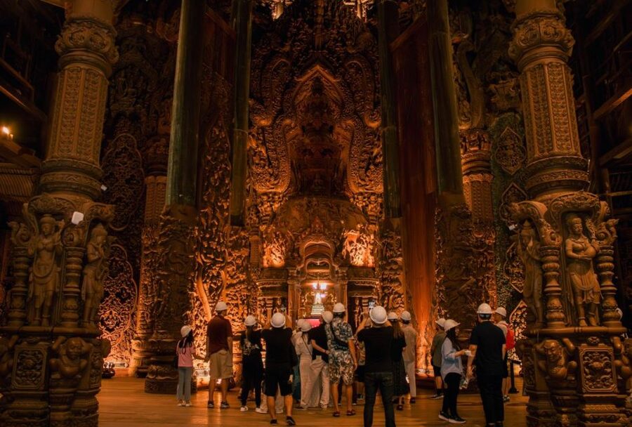 Pattaya: The Sanctuary of Truth Admission Ticket - Voucher Exchange, Passport Check, and What Happens at the Counter