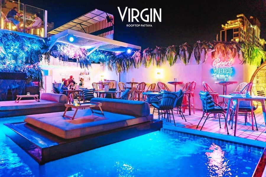 Pattaya: Virgin Rooftop - Service and atmosphere: the details that make the night feel polished