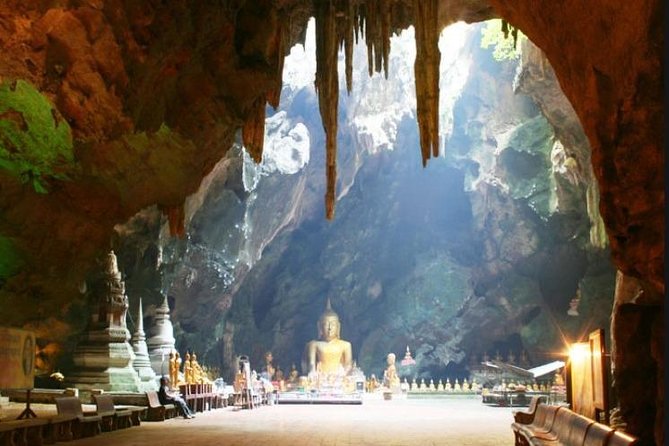 Petchaburi's Historic Palaces and Ancient Temples - Private Tour from Hua Hin - Tham Khao Luang Cave Temple: the sunlight-hole that makes stone glow