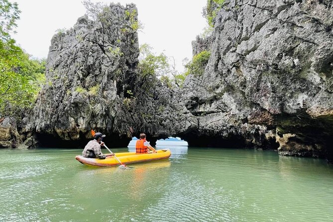 Phang Nga Bay and James Bond Island with Canoeing By Big Boat - Stop 2: Ko Na Khae for a calm swimming break