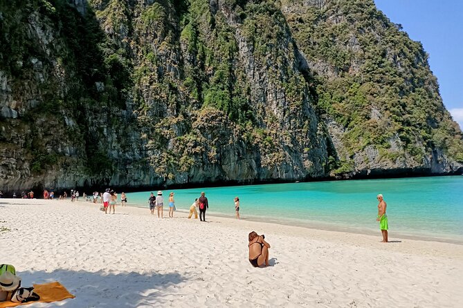 Phi Phi 7 Islands Full-Day Tour From Phi Phi by Longtail Boat - Pi Leh Lagoon: Limestone Cliffs and the Tide Factor