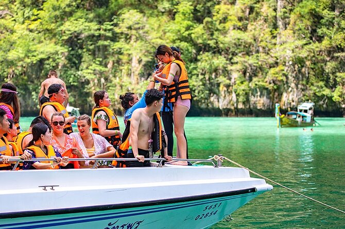 Phi Phi and Khai Islands Premium Service Trip by Seastar Andaman From Phuket - Stop by stop: Phi Phi Le, Phi Phi Don, and Phi Phi Lee in one flow