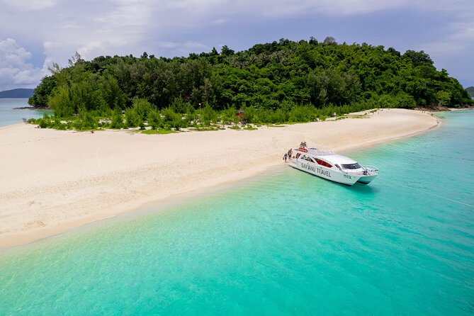 Phi Phi & Bamboo Island Full Day Tour by Premium Speed-Catamaran - Maya Bay beach hour: stunning cliffs, fast pacing