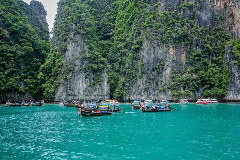 Phi Phi: Half Day Long Tail Boat to Maya Bay - August and September: Maya Bay Restoration Changes the Game