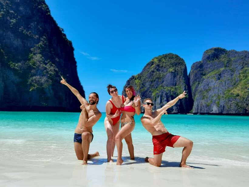 Phi Phi: Half-Day Tour with Maya Bay, Pileh Lagoon & Snorkel - Snorkeling around Phi Phi Leh: fish, corals, and blacktip reef sharks