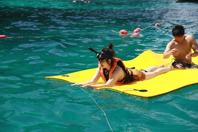 Phi Phi Island & Maiton Island Full Day Tour with Luxury Yacht - Ko Phi Phi Lee snorkeling, included gear, and how to make the most of it