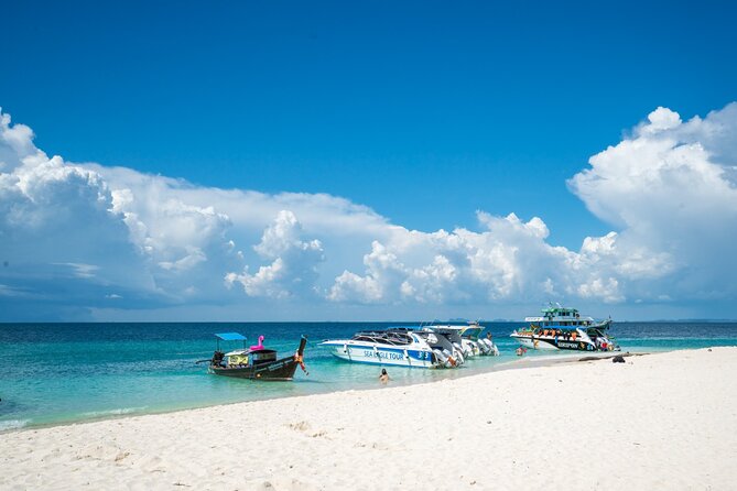 Phi Phi Islands Speedboat Tour Adventure from Krabi - Ko Phi Phi Le snorkeling: reef time with gear included